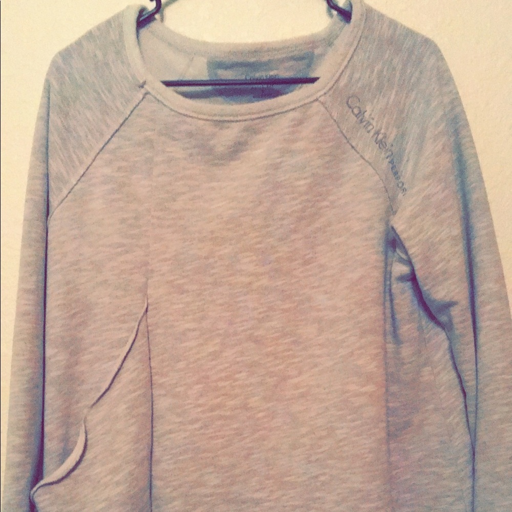 Calvin Klein Sweater Grey Size Small